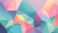 Abstract Pastel Geometric Triangular Pattern Design Royalty Free Stock Photo