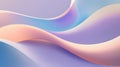 Abstract Pastel Gradient Waves Background Royalty Free Stock Photo