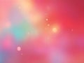abstract pastel holographic illustration blur red background with defocused bokeh Royalty Free Stock Photo