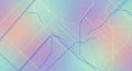 Abstract Pastel Map with Geometric Lines and Gradient Background Royalty Free Stock Photo