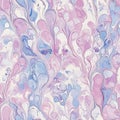 Abstract pastel marbling pattern in soft pink lavender and blue tones for seamless decorative design Royalty Free Stock Photo