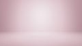 Abstract pastel pink color and gradient light background with studio table backdrops display product design. Blank empty space Royalty Free Stock Photo