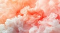 Abstract Pastel Pink and Orange Cloud Texture Background Royalty Free Stock Photo