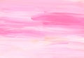 Abstract pastel pink and white background texture. Soft brush strokes on paper Royalty Free Stock Photo