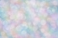 Abstract pastel rainbow background with boke