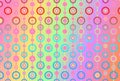 Abstract Pastel Rainbow Gradient Geometric Circle Background Vector Eps Beautiful elegant Illustration Royalty Free Stock Photo