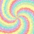 Abstract pastel swirl background. Tie dye pattern. Vector illustration. Royalty Free Stock Photo