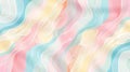 Abstract pastel waves in flowing, layered patterns. Seamless background design