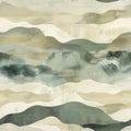 Abstract Pastel Waves Texture Artistic Background