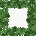 Abstract patrick day background with clover