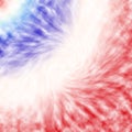 Abstract patriotic red white and blue blur tie dye background for party celebration, voting, July poster Royalty Free Stock Photo