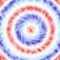 Abstract patriotic red white and blue blur tie dye background for party celebration, voting, July poster Royalty Free Stock Photo