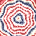 Abstract patriotic red white and blue blur tie dye background for party celebration, voting, July poster Royalty Free Stock Photo