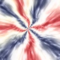 Abstract patriotic red white and blue blur tie dye background for party celebration, voting, July poster Royalty Free Stock Photo