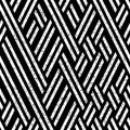Abstract pattern with black stripes 8858, modern stylish image. Royalty Free Stock Photo