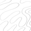 Abstract pattern with brown geometric tangled lines on white background for story. Stylish Vector doodle calligraphic Royalty Free Stock Photo