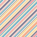 Abstract pattern. Colorful herringbone stripes linen or wool texture for dress, skirt, blanket, other modern everyday spring print Royalty Free Stock Photo