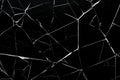 Abstract Pattern of Cracked Glass Texture