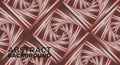 Abstract Pattern Dimensional Background design idea concept Royalty Free Stock Photo