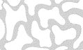 Pointillism art seamless pattern vector background