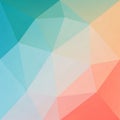 Abstract pattern featuring intersecting polygons with a pastel Royalty Free Stock Photo