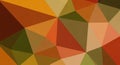 Abstract pattern featuring overlapping triangles in various shades of Royalty Free Stock Photo