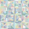 Abstract pattern featuring a repeating design of squares and Royalty Free Stock Photo