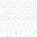 Abstract pattern featuring wavy, overlapping lines in a simple linear form. The design Royalty Free Stock Photo