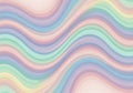 Abstract pattern with flowing, wavy lines in pastel shades of pink, Royalty Free Stock Photo