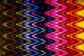 Abstract pattern  in glowing  colors and black Royalty Free Stock Photo