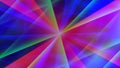 Abstract pattern of glowing radial rays on a multi-colored background Royalty Free Stock Photo