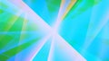 Abstract pattern of glowing radial rays on a multi-colored background Royalty Free Stock Photo