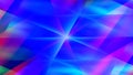 Abstract pattern of glowing radial rays on a multi-colored background Royalty Free Stock Photo