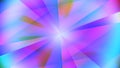 Abstract pattern of glowing radial rays on a multi-colored background Royalty Free Stock Photo