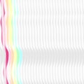 Abstract pattern of gradient colorful stripes, wavy design. Vector illustration, EPS10. Royalty Free Stock Photo