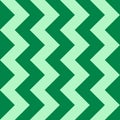 Abstract pattern with green zigzag