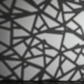 Abstract pattern of intersecting black lines creating a geometric network of irregular Royalty Free Stock Photo