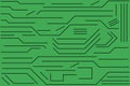 Abstract pattern resembling printed circuit board pathways tech-inspired, modern digital background Royalty Free Stock Photo