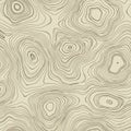 Abstract pattern resembling a topographic map, featuring continuous concentric lines in varying shapes and sizes. Royalty Free Stock Photo