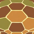 Abstract pattern resembling a tortoise shell featuring large irregular Royalty Free Stock Photo