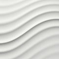 Abstract pattern with smooth, curved lines in a light gray color scheme, creating a wa Royalty Free Stock Photo