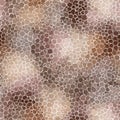 Abstract Pattern of Soft Earth Tones with Circular Shapes Royalty Free Stock Photo