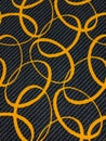Abstract pattern on textured carpet Royalty Free Stock Photo