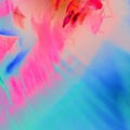 abstract pattern vibrant pink and blue dual shade background