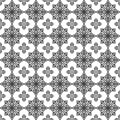 Abstract patterns Cross doodles monochrome