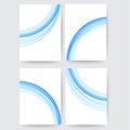 Abstract patterns, waves, circles for presentation design. eps 10