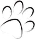 Abstract paw Royalty Free Stock Photo