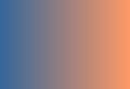 Abstract Peach And Desert Blue B lur Shaded Color Mixture Effects Background Wallpaper