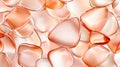 Abstract Peachy Pink Geometric Royalty Free Stock Photo