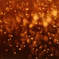 Abstract pearly coppery bokeh background